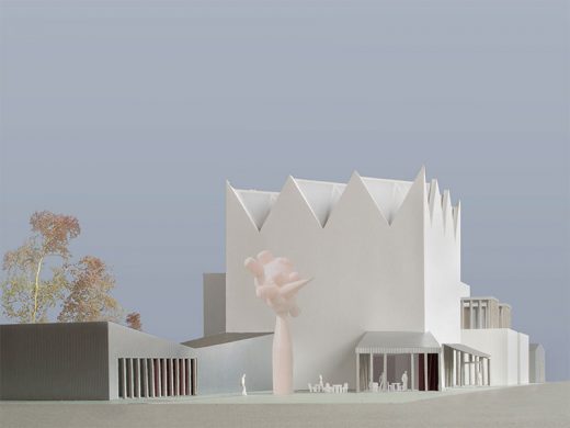 Latvia Museum of Contemporary Art Architecture Competition Concept by Caruso St John Architects and Arhitektu birojs Jaunromāns un Ābele