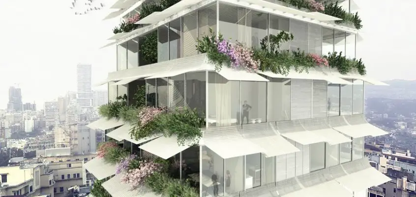 Midori Badaro Building, Beirut Architecture