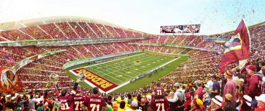 Washington Redskins American Football Stadium Design