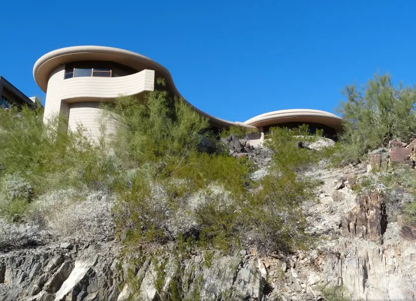 Norman Lykes home in Phoenix by Frank Lloyd Wright