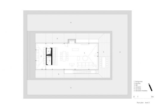 Observation House upper plan