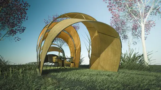 Prefab Pavilion by Ron Arad