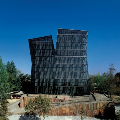 Building design by Alejandro Aravena Architect Pritzker Prize 2016 Winner