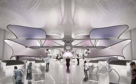 Science Museum Mathematics Gallery by Zaha Hadid Architects