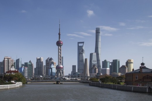 Shanghai Tower Building in China