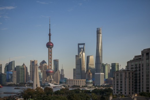 Shanghai Tower Building in China