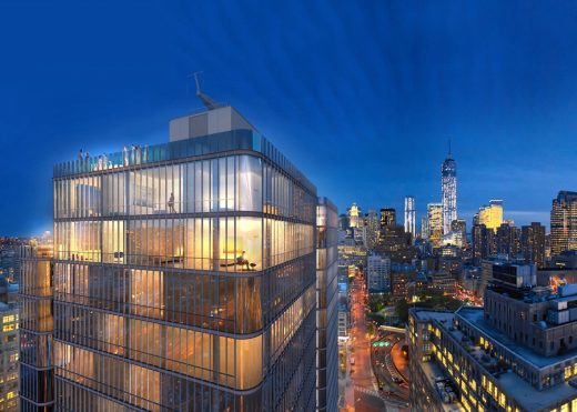Soho Tower New York Building  by Renzo Piano Architect