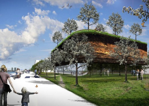 SubZero Pavilion Floriade 2022 Almere by Doepel Strijkers