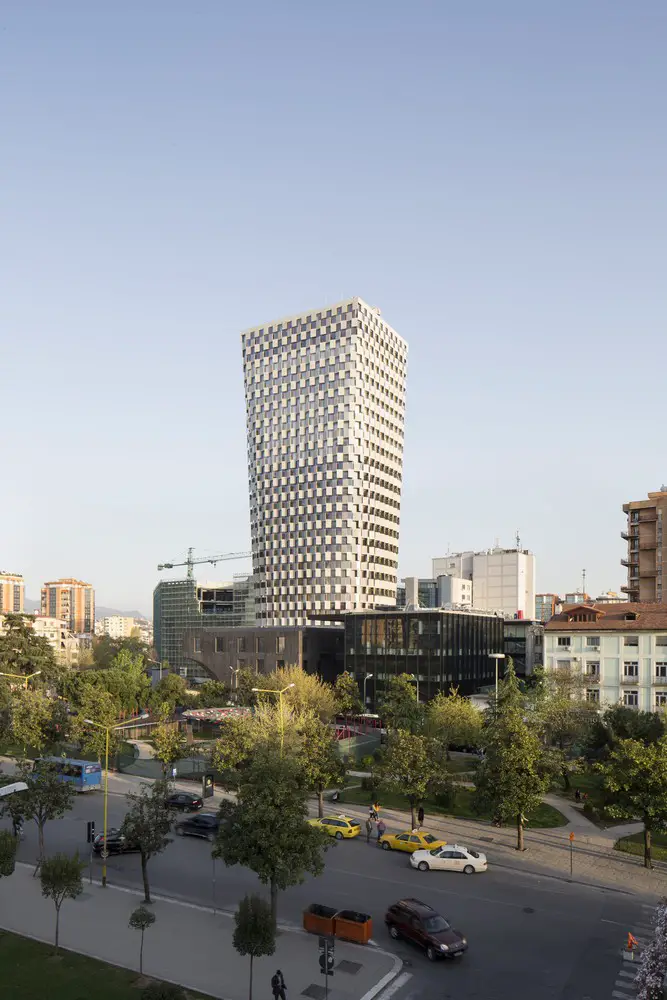TID Tower Tirana Building Albania