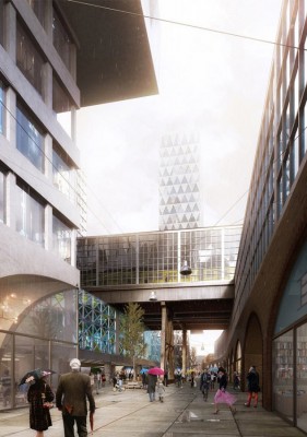 Masterplan competition design by COBE architects