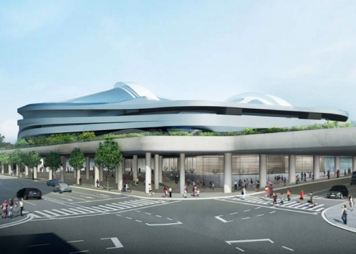 Zaha Hadid Tokyo Stadium design