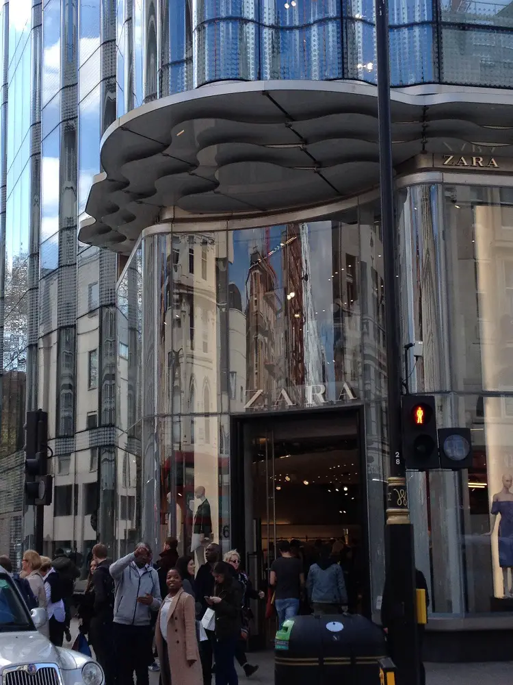 Zara Oxford Street store