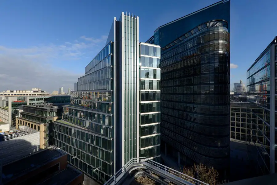 12 New Fetter Lane in London, City Office Building - e-architect
