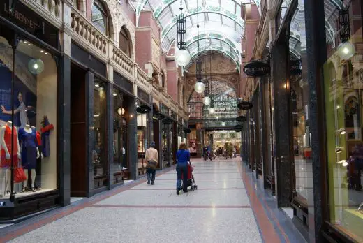 County Arcade Leeds Harvey Nichols shops | www.e-architect.com