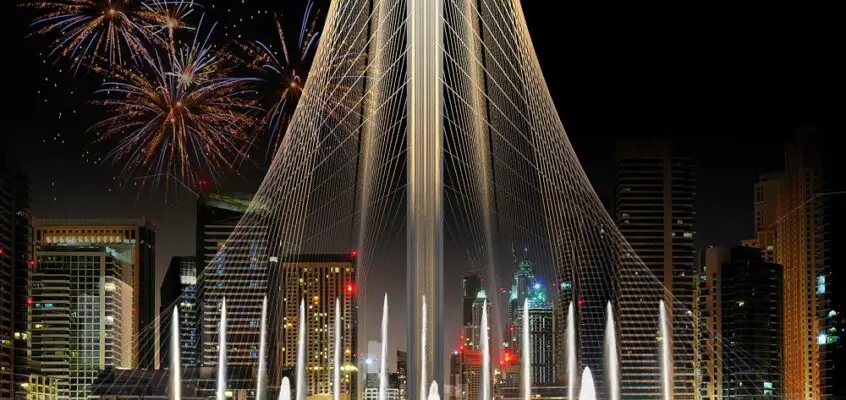 Dubai Creek Harbor Tower by Santiago Calatrava