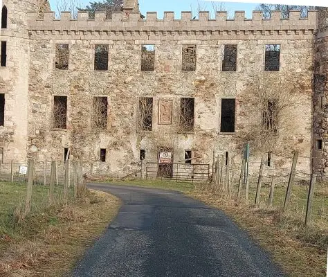 Fetternear Bishops Palace Kemnay castle ruin
