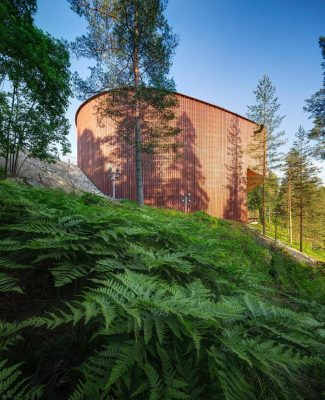 The Finnish Nature Center building - Nordic Pavilion at the Venice Biennale 2018