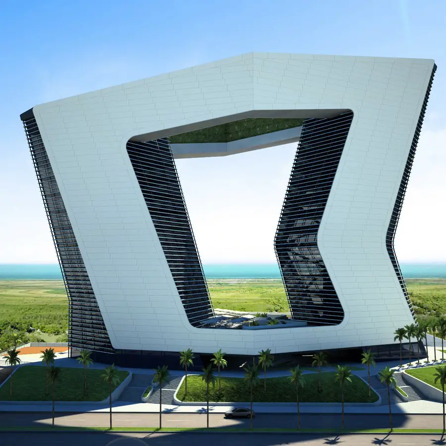 GSI tower building Cancun