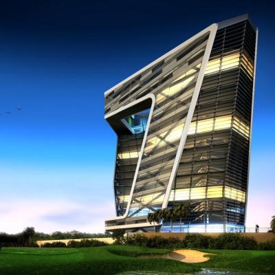 GSI tower building Cancun