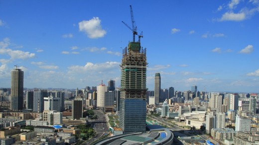 Hang Lung Plaza building China