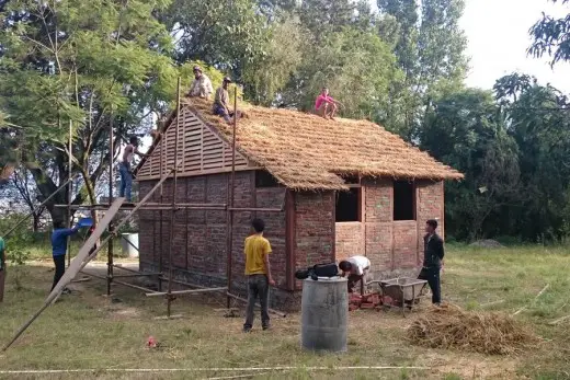 Housing for 2015 Nepal earthquake victims by architect Shigeru Ban