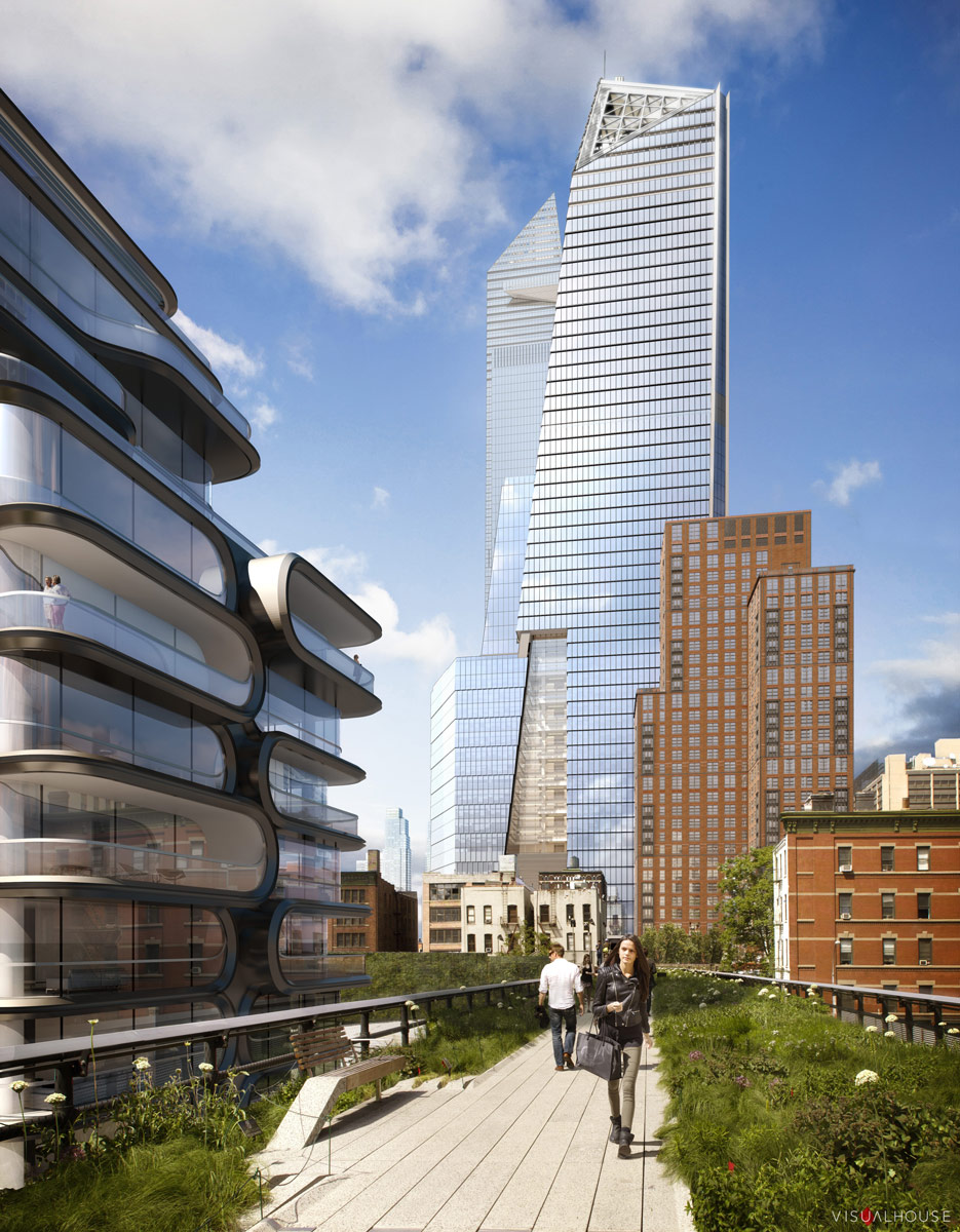 Hudson Yards, Viewed From The High Line