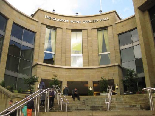 Glasgow Royal Concert Hall building design by Leslie Martin Architect