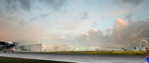 Parc des Expositions Toulouse design by OMA Architects