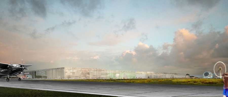 Parc des Expositions Toulouse design by OMA Architects