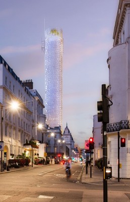 Paddington Pole skyscraper by Renzo Piano