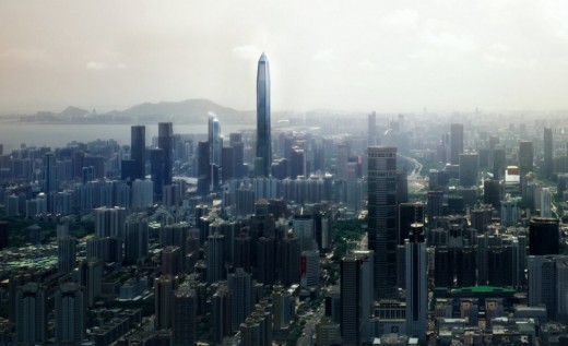 Ping An Financial Center in Shenzhen