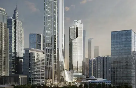 Ping An Financial Center in Shenzhen Building