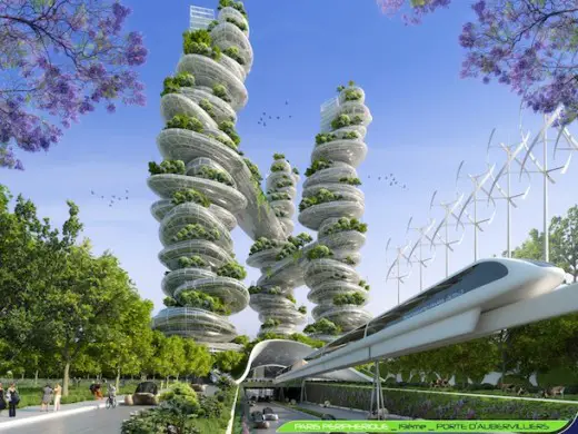 Reinventer Paris Building design by Vincent Callebaut