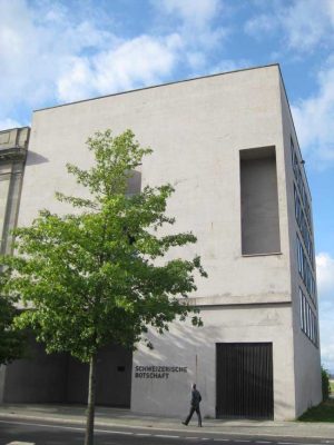 Swiss Embassy Berlin building design by Diener & Diener Architects