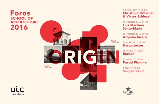 2016 lectures at UIC Barcelona School of Architecture