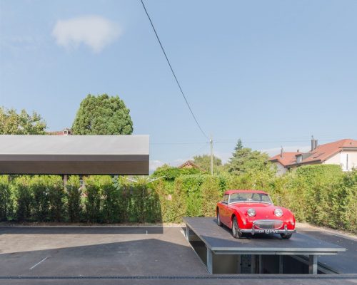 Underground Carport in Tannay