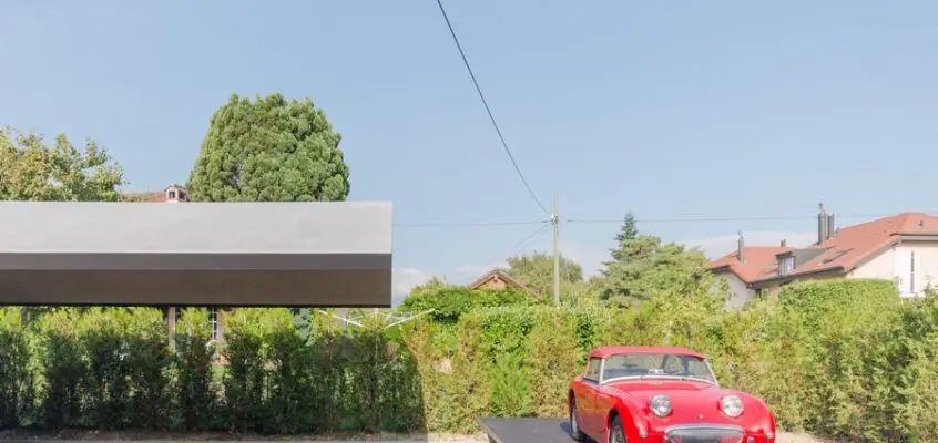 Underground Carport in Tannay