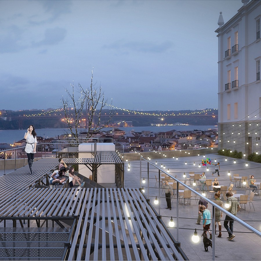Urban Platform Flexible structure in Lisbon