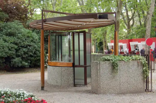 Venice Biennale ticket booth