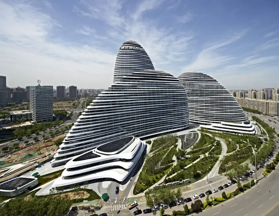 Wangjing SOHO tall building