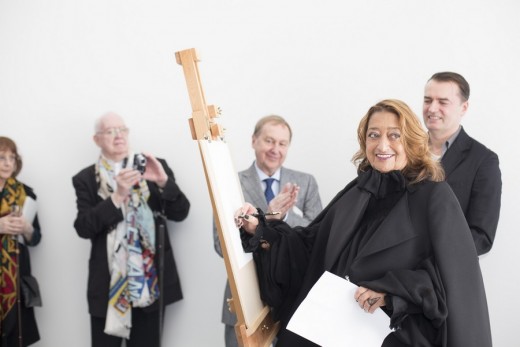 Dame Zaha Hadid opens Drawing Studio