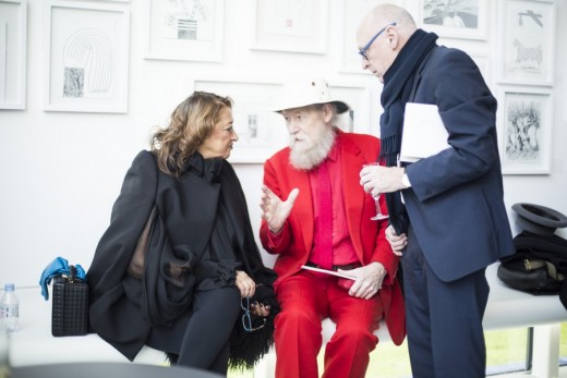 Dame Zaha Hadid, Mike Davies and Sir Peter Cook