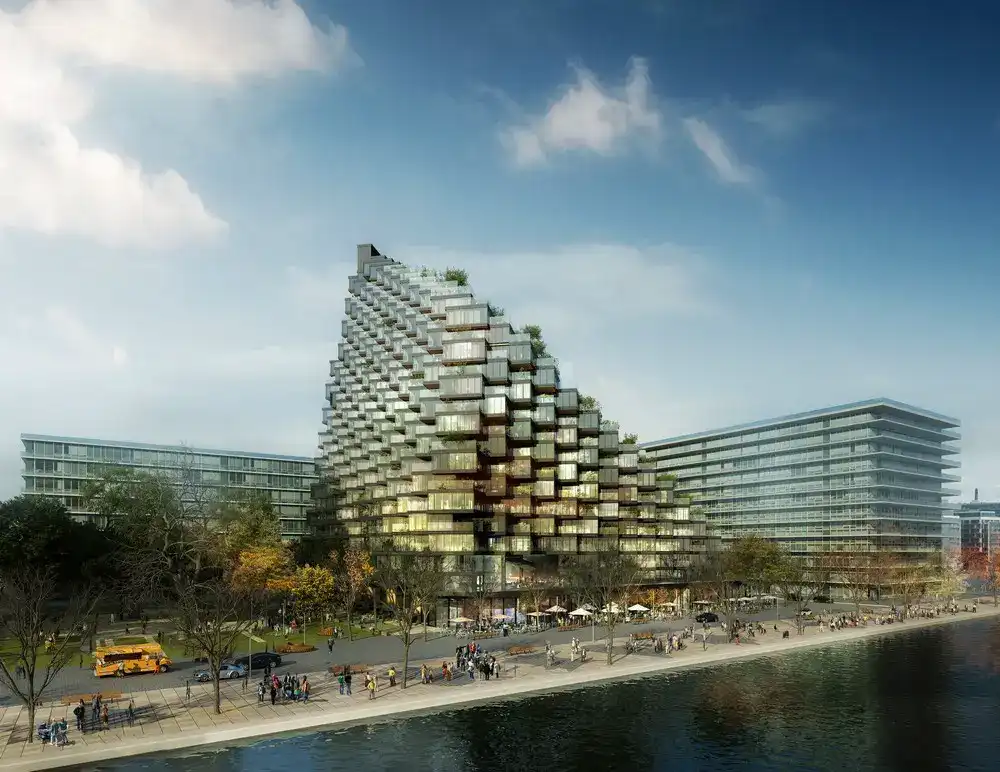 Bayside development in Toronto Lakeshore region