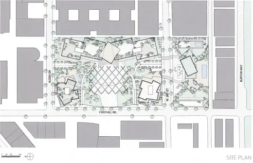 Los Angeles campus plan by architect Frank Gehry