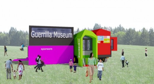 Cardiff Guerrilla Museum design