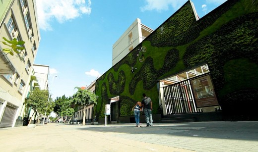 Mexican Green City Facade design by Verdevertical