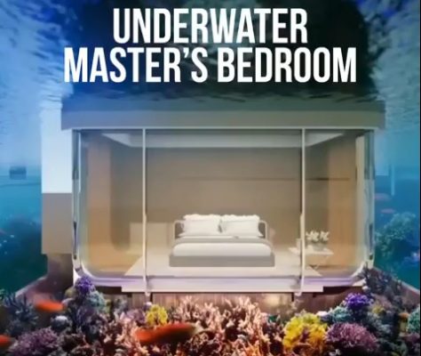 Floating Villas With Underwater Rooms In Dubai