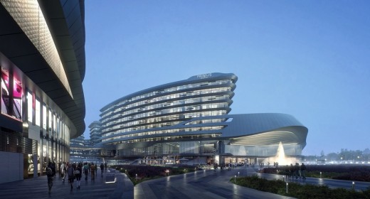 Shanghai Gallery building design by Aedas