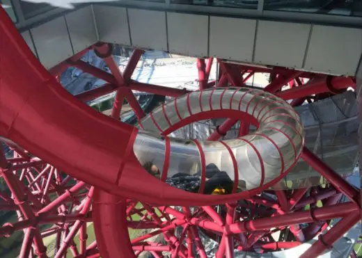 ArcelorMittal Orbit sculpture helter skelter