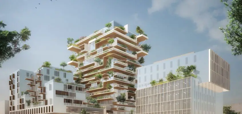 Hyperion Tower in Bordeaux Building Design